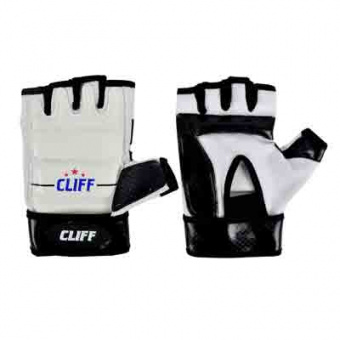 Перчатки для тхэквондо CLIFF CS-195, белые,  р.M