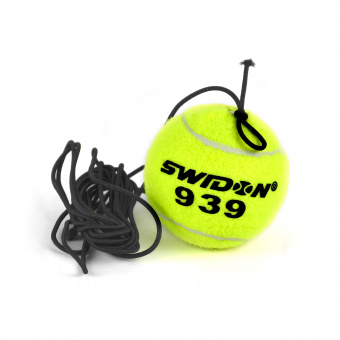 Мячи для большого тенниса Swidon 939-1, на резинке, 1 штука в пакете