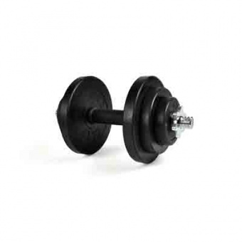 Гантель разборная CLIFF, обрезиненная 10кг 20 LB