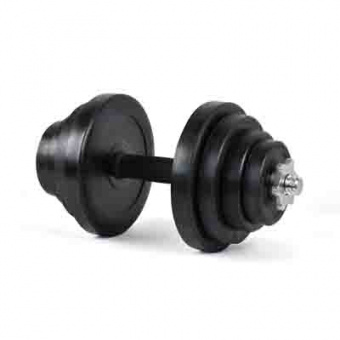 Гантель разборная CLIFF, обрезиненная 10кг 20 LB