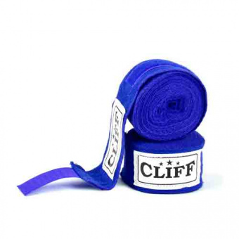 Бинты боксерские CLIFF 4,5 м, синие