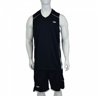 Форма баскетбольная CLIFF 3277, тёмно-синяя, р.3XL (50-52), рост 175-180см