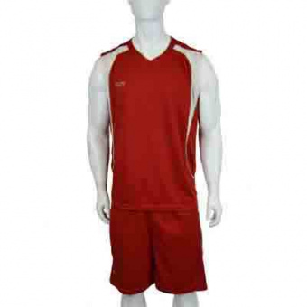 Форма баскетбольная CLIFF 501, красная, р.3XL (50-52), рост 175-180см